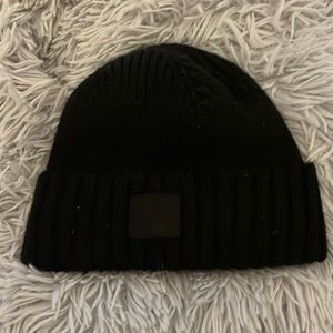 Black adidas beanie